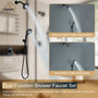 5-inch 2-Function Shower Faucet Set with Handheld Shower