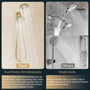 5-inch 3-Function Shower Faucet with Handheld & Tub Spout