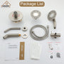 5-inch 3-Function Shower Faucet with Handheld & Tub Spout