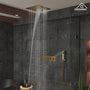 16" Luxury Shower System with Remote Control & 64 Color LED Lights