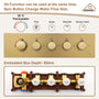 16" Luxury Shower System with Remote Control & 64 Color LED Lights