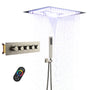 16" Luxury Shower System with Remote Control & 64 Color LED Lights