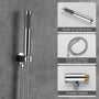Casainc 10" Round 3 Functions Wall Mount Dual Shower Heads Shower Syst