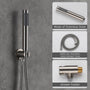 10" Round 3 Functions Wall Mount Dual Shower Heads Shower System - CASAINC