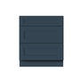 Cyber Grey RTA 15"-36"W x 24"D x 34.5"H 6 Sizes Base Cabinet with 3 Drawers