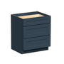 Cyber Grey RTA 15"-36"W x 24"D x 34.5"H 6 Sizes Base Cabinet with 3 Drawers