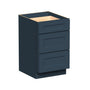 Cyber Grey RTA 15"-36"W x 24"D x 34.5"H 6 Sizes Base Cabinet with 3 Drawers