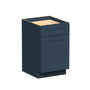 Cyber Grey RTA 15"/21"W x 24"D x 34.5"H Base Cabinet with 1 Drawer and 1 Shelf