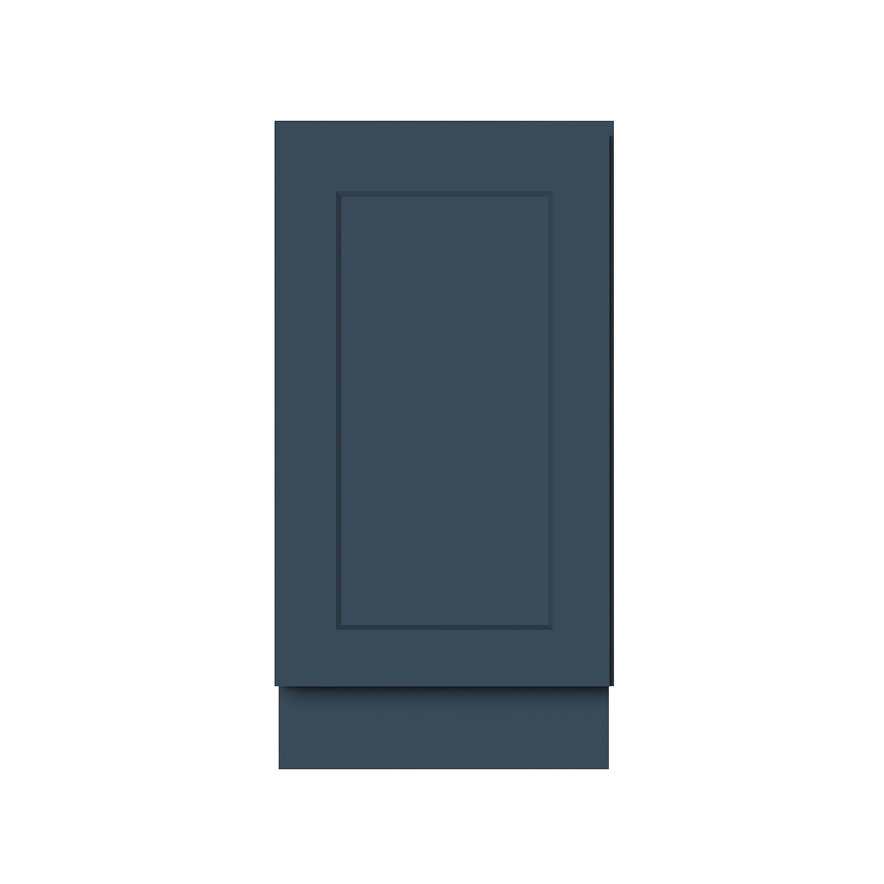 Cyber Grey RTA 18"/21"W x 24"D x 34.5"H Base Cabinet with Full Height Door