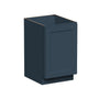 Cyber Grey RTA 18"/21"W x 24"D x 34.5"H Base Cabinet with Full Height Door