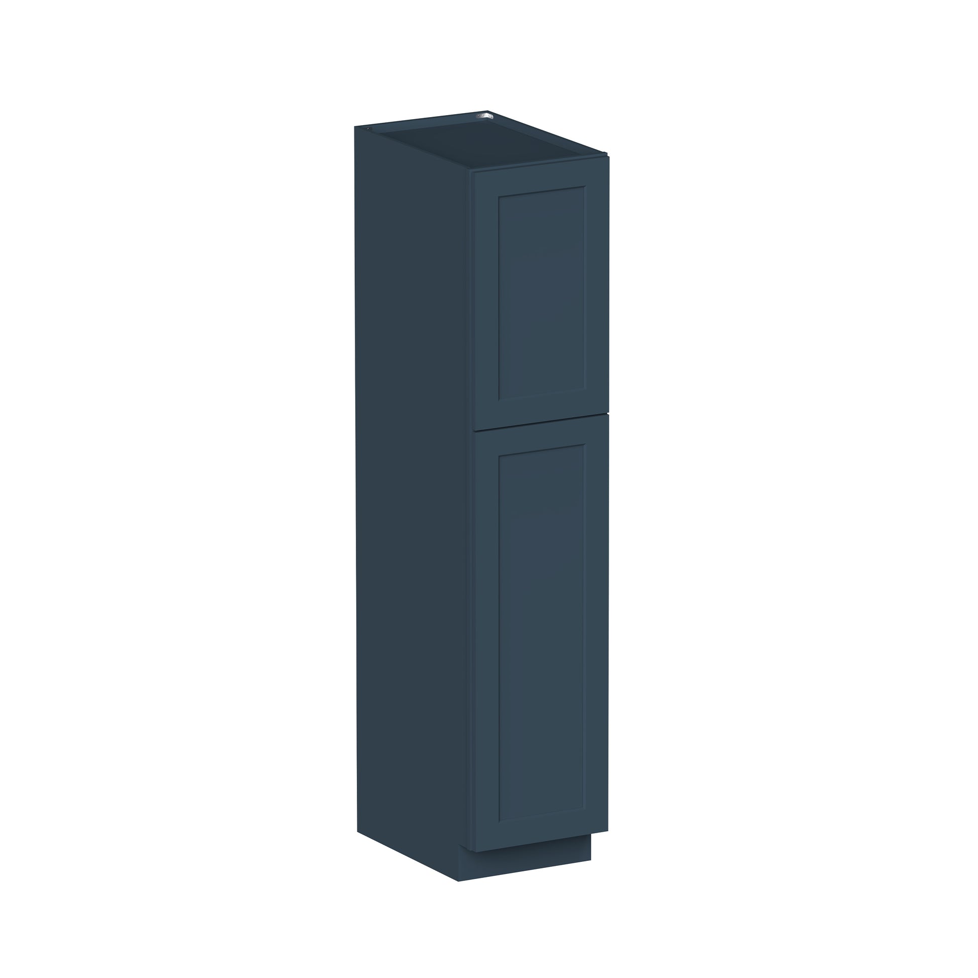 Cyber Grey RTA 18"W x 27"D x 84"/90"/96"H 3 Sizes Tall Pantry Cabinet