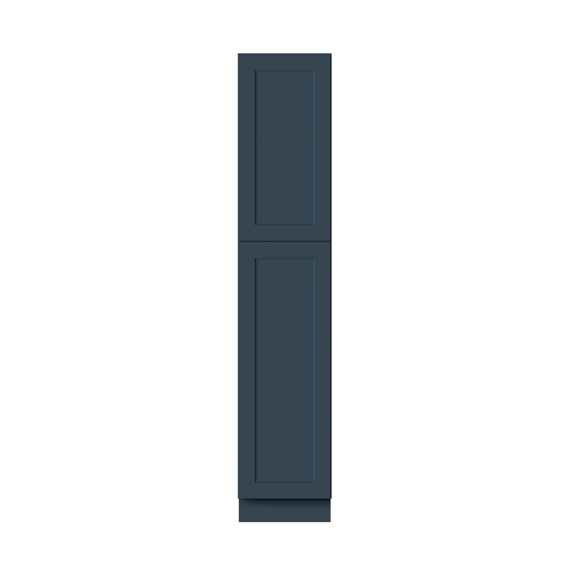Cyber Grey RTA 18"W x 27"D x 84"/90"/96"H 3 Sizes Tall Pantry Cabinet
