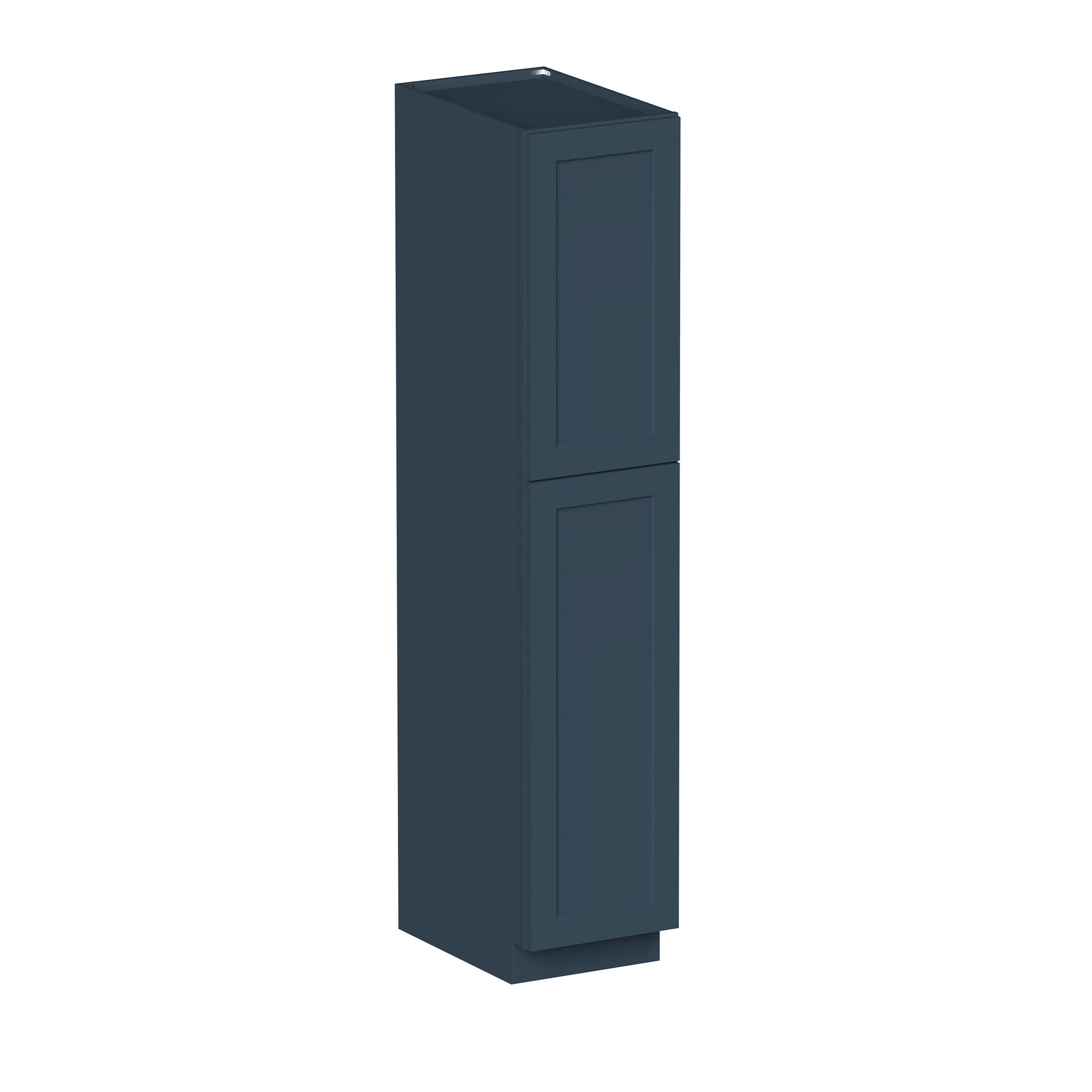 Cyber Grey RTA 18"W x 27"D x 84"/90"/96"H 3 Sizes Tall Pantry Cabinet