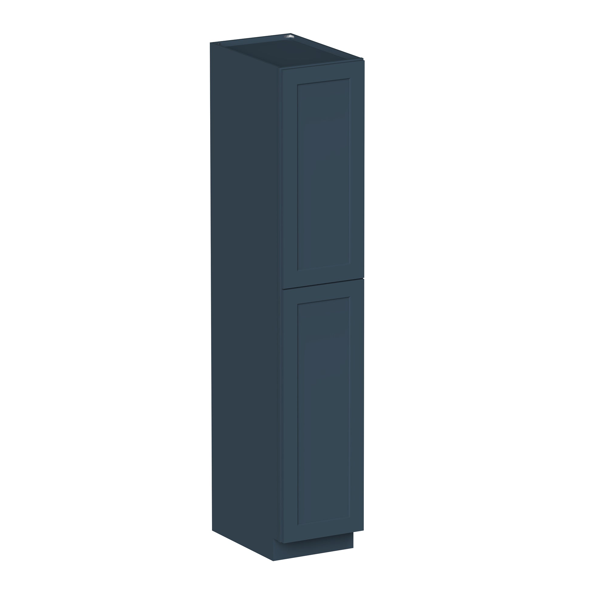 Cyber Grey RTA 18"W x 27"D x 84"/90"/96"H 3 Sizes Tall Pantry Cabinet