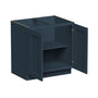 Cyber Grey RTA 24"-36"W x 24"D x 34.5"H Base Cabinet with 2 Full Height Doors