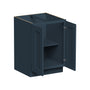 Cyber Grey RTA 24"-36"W x 24"D x 34.5"H Base Cabinet with 2 Full Height Doors