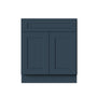Cyber Grey RTA 30"/36"W x 24"D x 34.5"H Sink Base Cabinet with 2 Doors