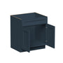 Cyber Grey RTA 30"/36"W x 24"D x 34.5"H Sink Base Cabinet with 2 Doors
