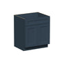 Cyber Grey RTA 30"/36"W x 24"D x 34.5"H Sink Base Cabinet with 2 Doors