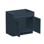 Cyber Grey RTA 30"/36"W x 24"D x 34.5"H Sink Base Cabinet with 2 Doors