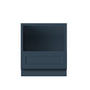 Cyber Grey RTA 30"W x 24"D x 34.5"H Base Microwave Cabinet with 1 Drawer