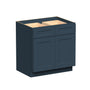Cyber Grey RTA 33"/39"/42"W x 24"D x 34.5"H Base Cabinet with 2 Doors, 2 Drawers and 1 Shelf