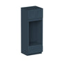 Cyber Grey RTA 33"W x 27"D x 84"/90"/96"H 3-Size Double Oven Cabinet with Door, Drawer and shelves