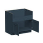 Cyber Grey RTA 36"W x 24"D x 34.5"H Farm Sink Base Cabinet with 2 Doors