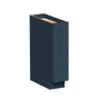 Cyber Grey RTA 9"W x 24"D x 34.5"H Spice Pantry Base Cabinet