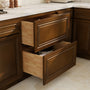 Dark Caramel RTA 30"W x 24"D x 34.5"H Base Cabinet with 2 Drawers