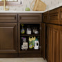 Dark Caramel RTA 18"W x 24"D x 34.5"H Base Cabinet with 1 Drawer and 1 Door