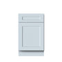 Dove Grey RTA 21"W x 24"D x 34.5"H Base Cabinet with 1 Drawer and 1 Door