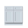 33"W x 24"D x 34.5"H Plywood Floor Base Kitchen Cabinet with Drawer Ready to Assemble
