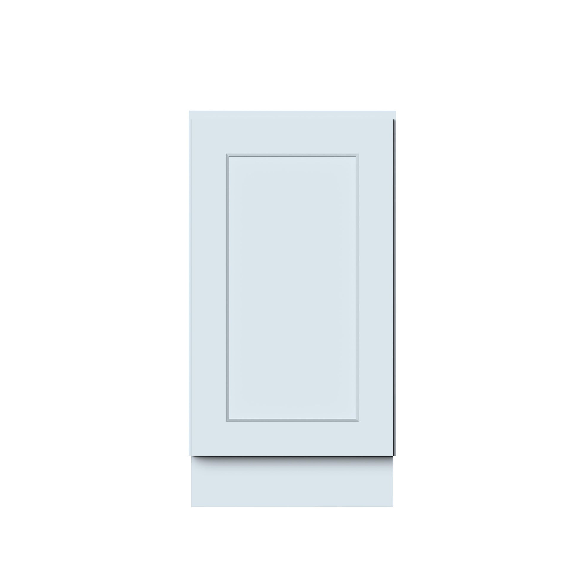 18"W x 24"D x 34.5"H Plywood Full Height Door Base Kitchen Cabinet with 1 Door Ready to Assemble