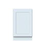 Dove Grey RTA 21"W x 24"D x 34.5"H Full Height Door Base Cabinet with 1 Door