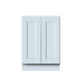 24"W x 24"D x 34.5"H Plywood Full Height Door Base Kitchen Cabinet with 2 Doors Ready to Assemble