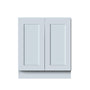 30"W x 24"D x 34.5"H Plywood Full Height Door Base Kitchen Cabinet with 2 Doors Ready to Assemble