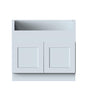 36"W x 24"D x 34.5"H Plywood Farmhouse Sink Cabinet with  2 Doors Ready to Assemble