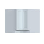 36"W x 24"D x 34.5"H Plywood Lazy Susan Corner Base Kitchen Cabinet with 2 Doors Ready to Assemble