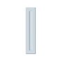 Dove Grey RTA 9"W x 12"D x 42"H Standard Wall Cabinet with 1 Door and 3 Shelves