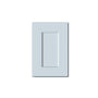 Dove Grey RTA 12"W x 12"D x 30"H Short Wall Cabinet with 1 Door