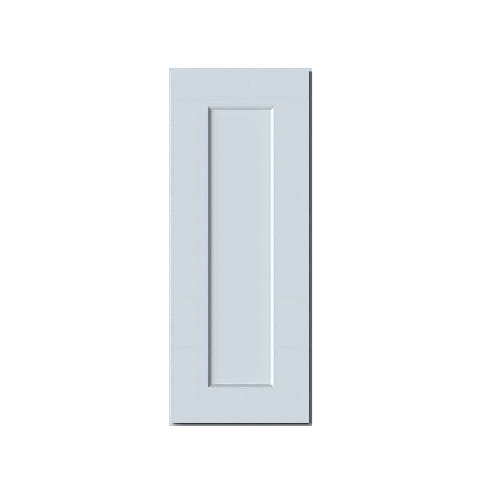 Dove Grey RTA 12"W x 12"D x 30"H Standard Wall Cabinet with 1 Door and 2 Shelves