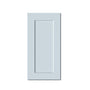 Dove Grey RTA 15"W x 12"D x 30"H Standard Wall Cabinet with 1 Door and 2 Shelves