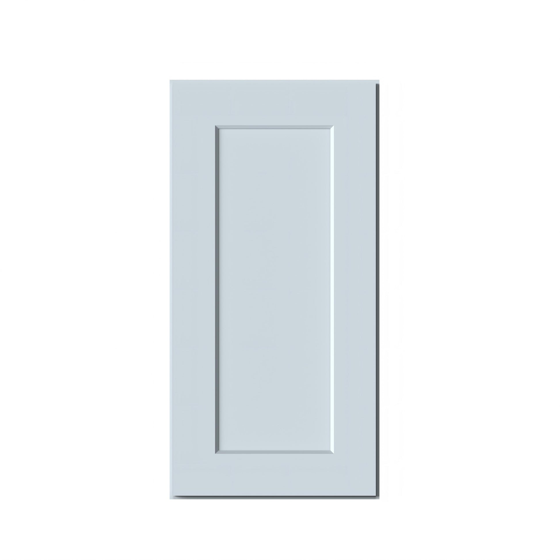 Dove Grey RTA 15"W x 12"D x 30"H Standard Wall Cabinet with 1 Door and 2 Shelves