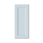 Dove Grey RTA 15"W x 12"D x 36"H Standard Wall Cabinet with 1 Door and 2 Shelves