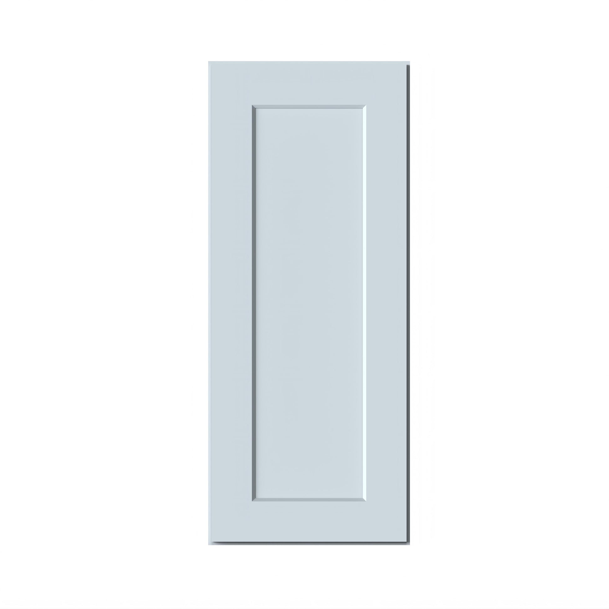 Dove Grey RTA 15"W x 12"D x 36"H Standard Wall Cabinet with 1 Door and 2 Shelves