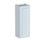 Dove Grey RTA  15"W x 12"D x 42"H Wall Cabinet with 1 Door and 3 Shelves