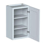 Dove Grey RTA 18"W x 12"D x 30"H Standard Wall Cabinet with 1 Door and 2 Shelves