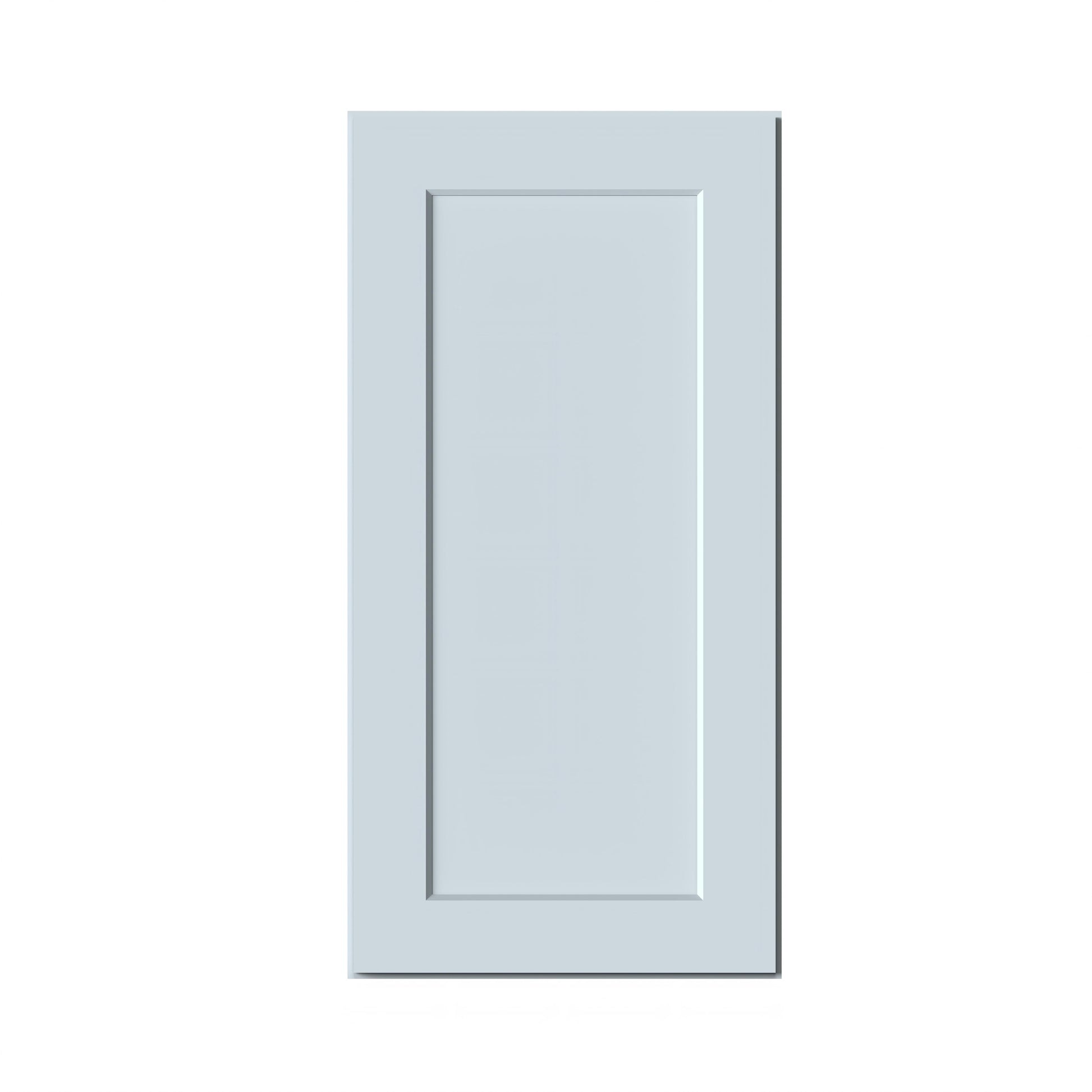 Dove Grey RTA 18"W x 12"D x 36"H Standard Wall Cabinet with 1 Door and 2 Shelves
