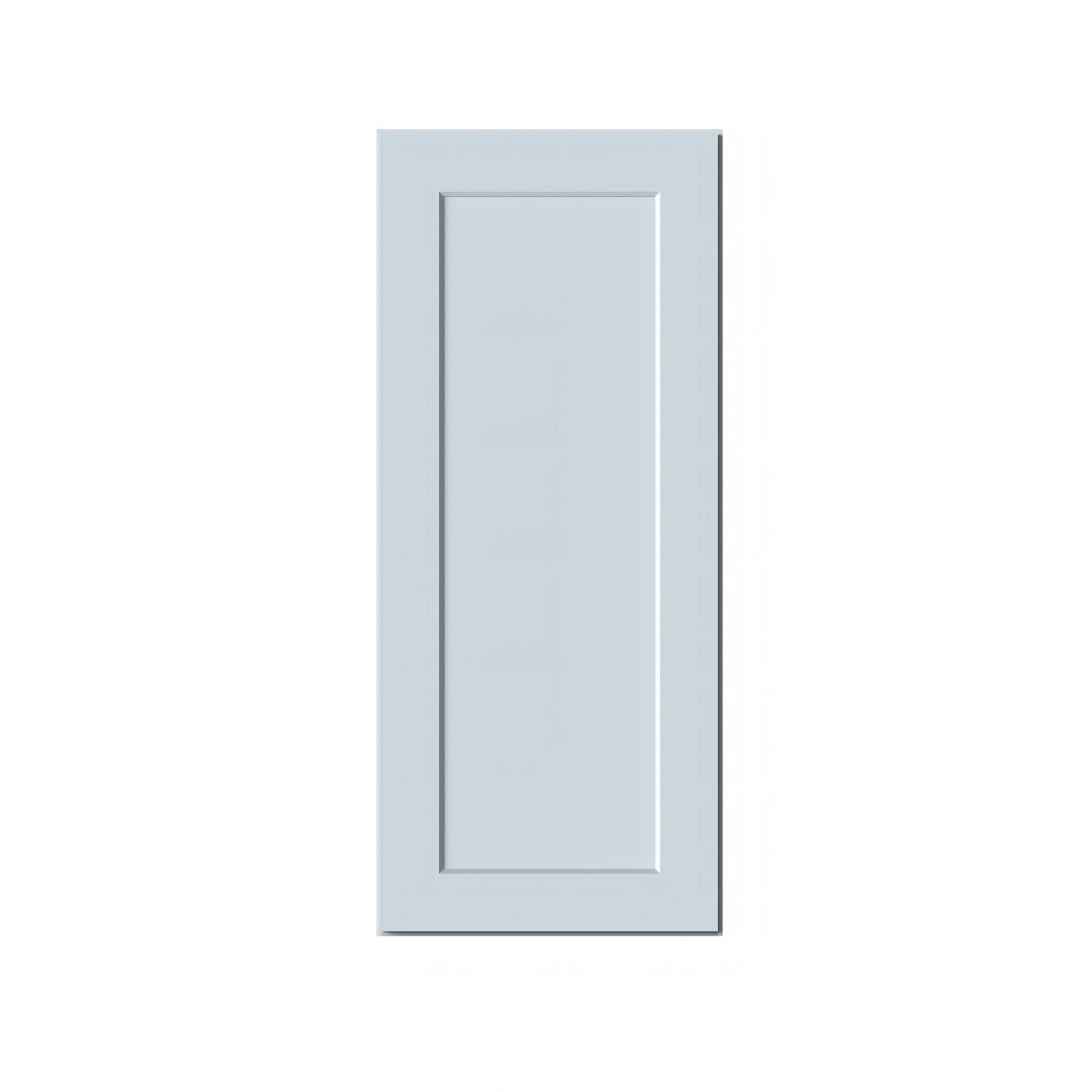 Dove Grey RTA 18"W x 12"D x 42"H Standard Wall Cabinet with 1 Door and 3 Shelves